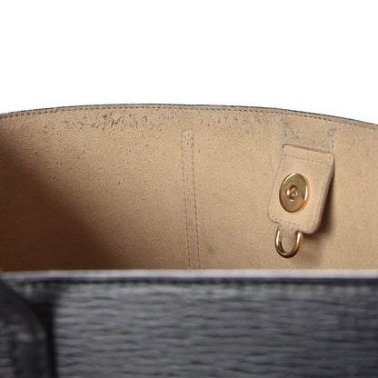 Dolce & Gabbana Textured Calfskin Miss Escape Tote Black 9 of 10