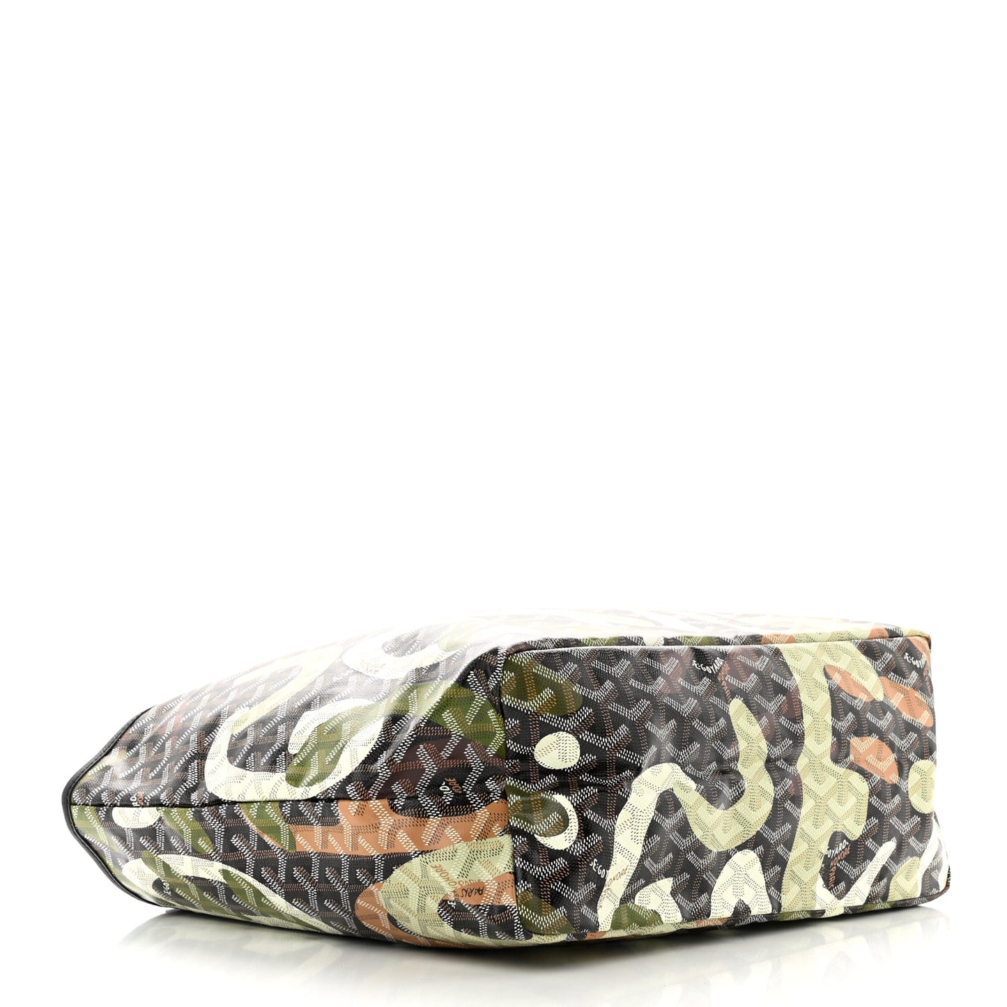 Goyardine Saint Louis Lettres Camouflage PM Black Green