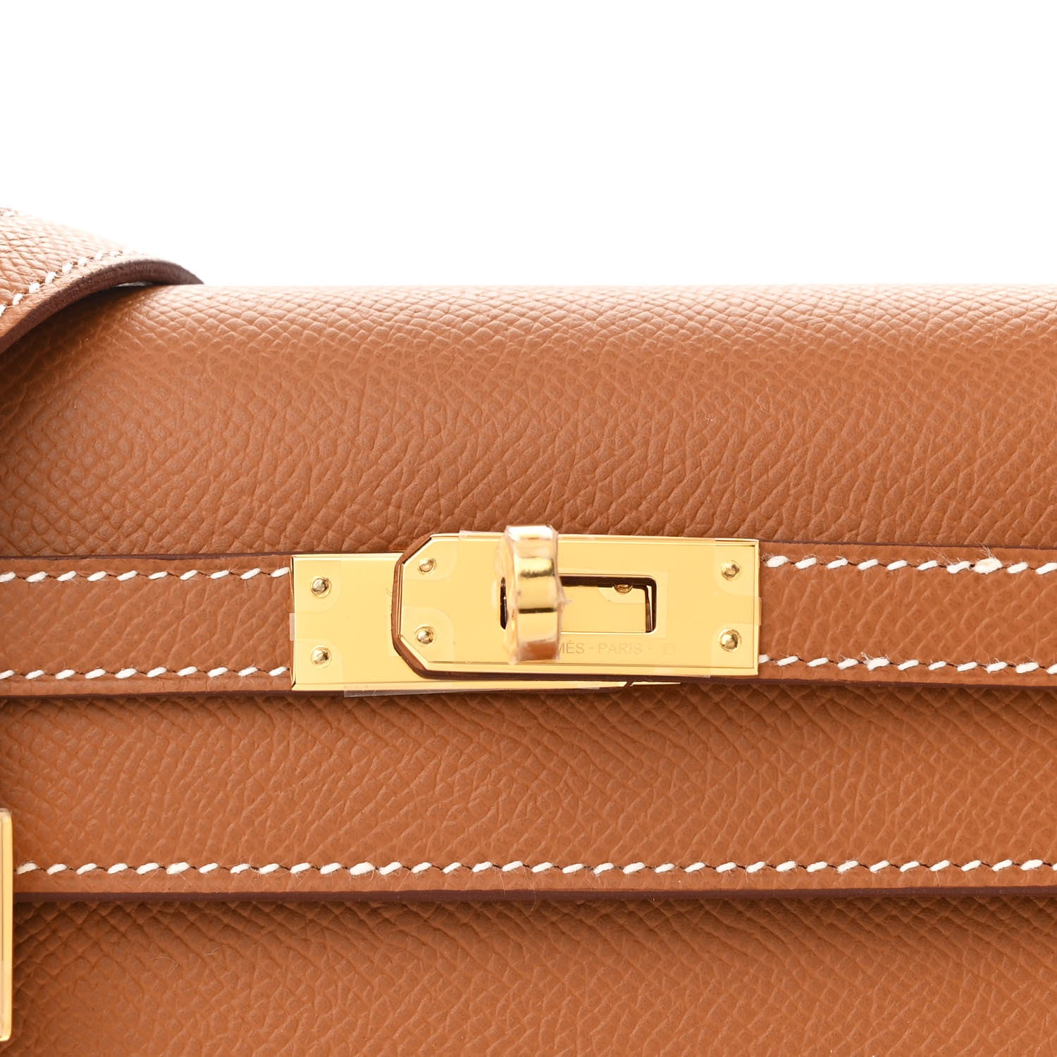 Hermes Epsom Kelly Sellier 25 Gold 8 of 12