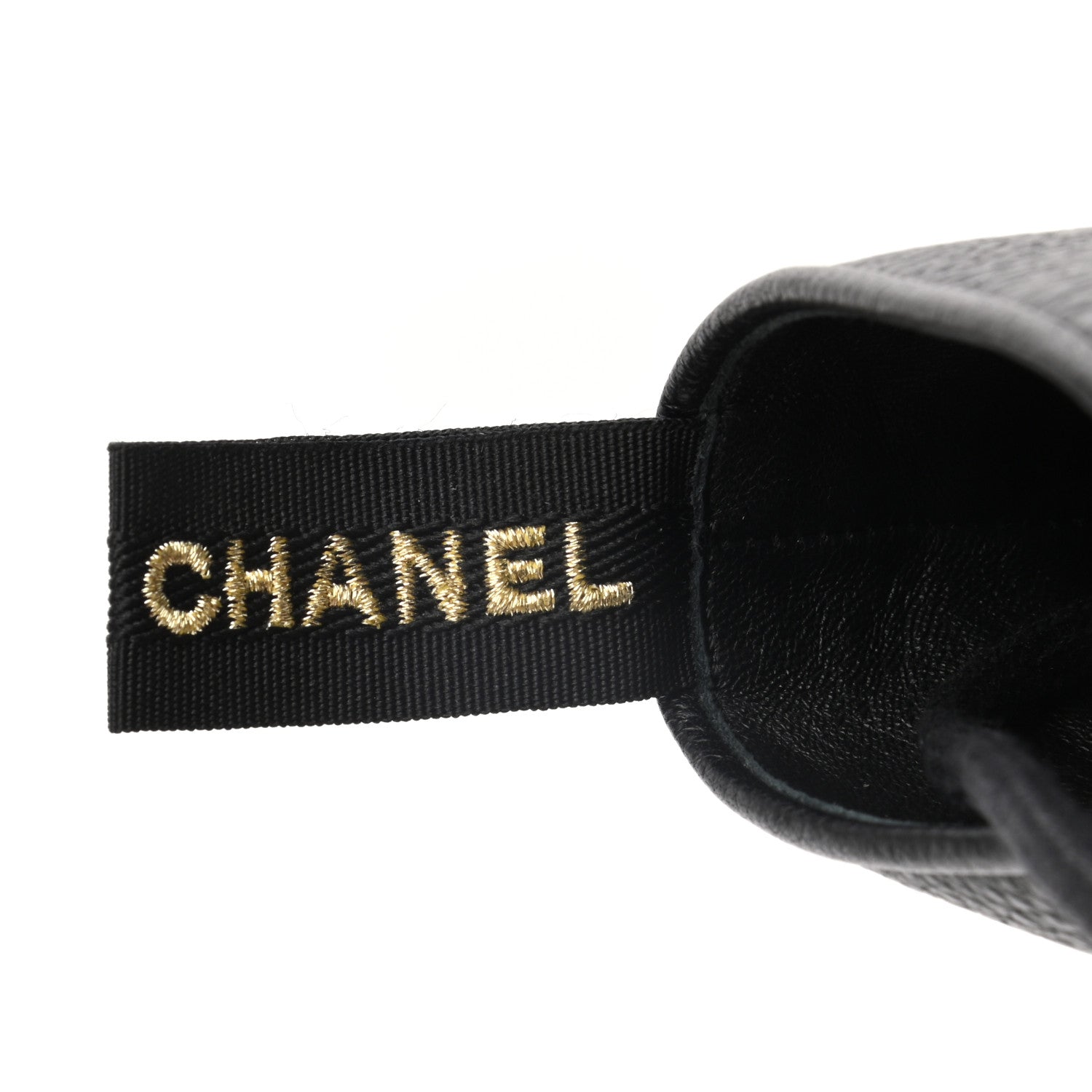 Chanel Goatskin Pearl Lace Up CC Short Boots 40 Black 7 of 10