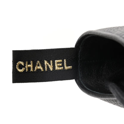 Chanel Goatskin Pearl Lace Up CC Short Boots 40 Black 7 of 10
