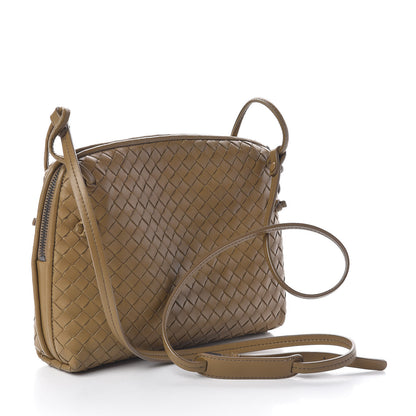 Bottega Veneta Nappa Intrecciato Nodini Crossbody Messenger Bronze 3 of 10