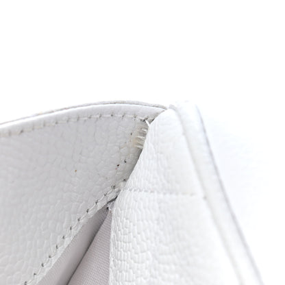 Chanel Caviar Quilted Camera Case White 13 of 13