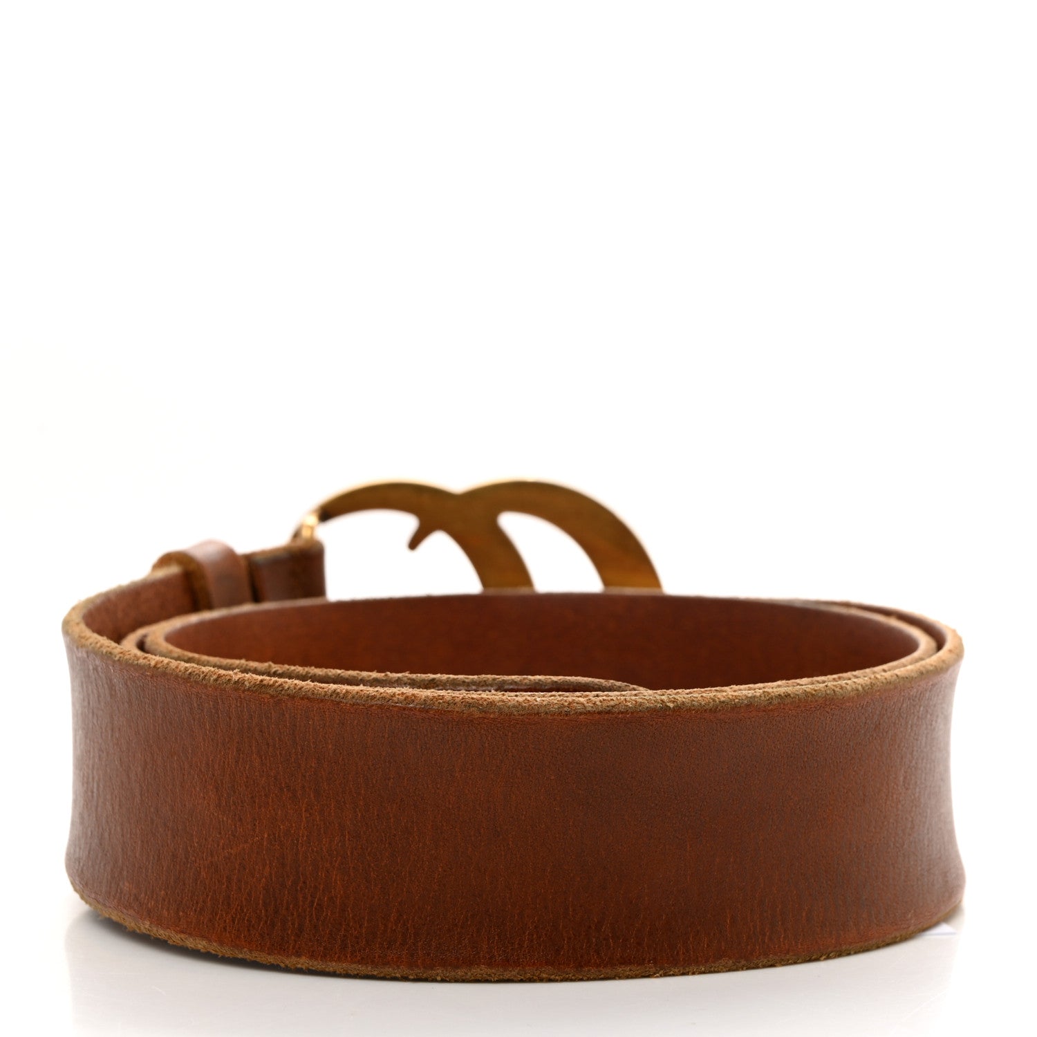 Gucci Faded Calfskin Double G 40mm Belt 85 34 Cuir 2 of 6