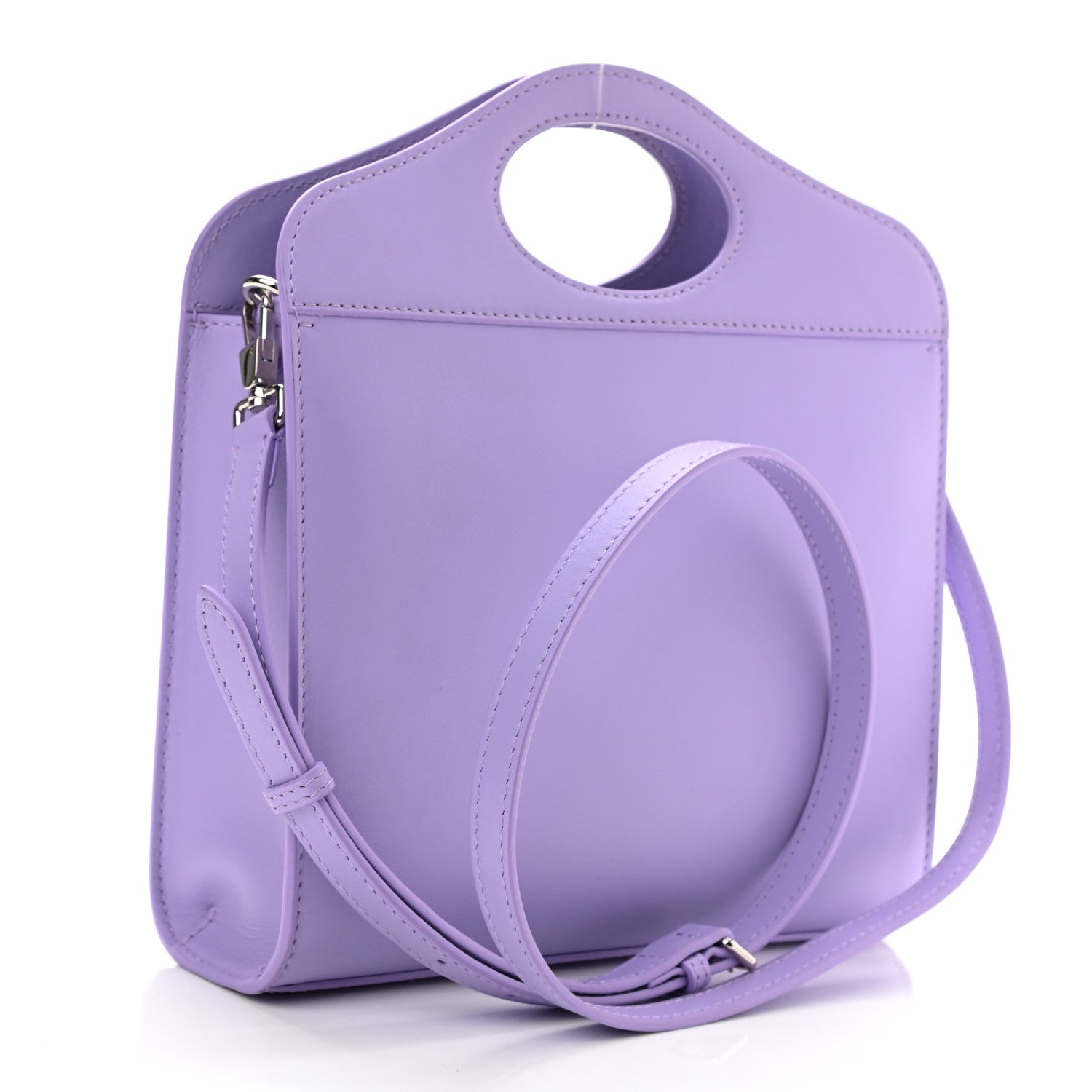 Burberry Smooth Calfskin Mini Pocket Bag Soft Violet 2 of 6
