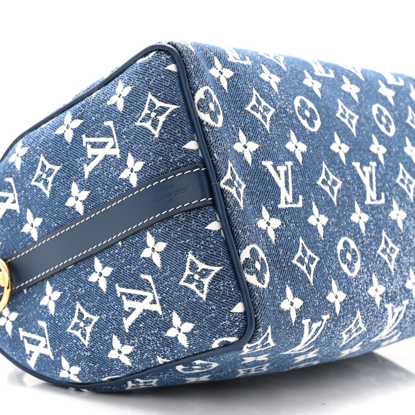 Monogram Jacquard Denim Speedy Bandouliere 25 Bleu