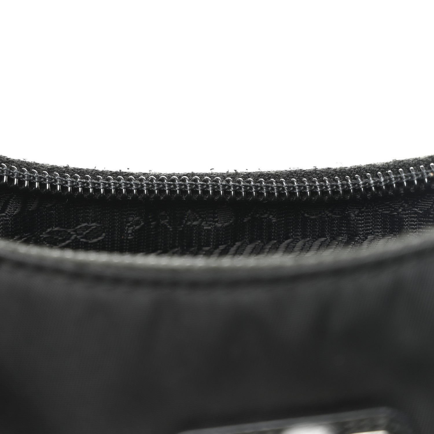 Prada Tessuto Nylon Mini Re-Edition 2000 Bag Black 12 of 13
