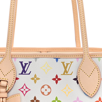 Louis Vuitton LV x TM Monogram Multicolor Neverwoof MM White 8 of 10