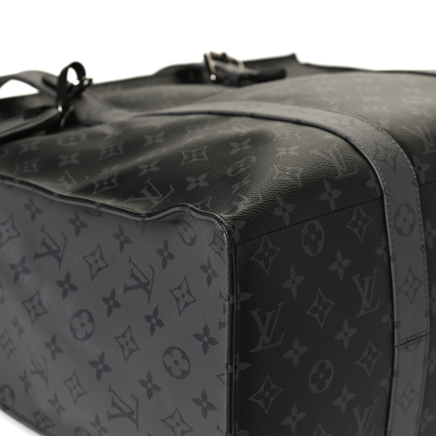 Louis Vuitton Monogram Eclipse Cabas Zippe GM Black 12 of 14