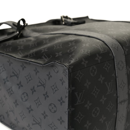Louis Vuitton Monogram Eclipse Cabas Zippe GM Black 12 of 14