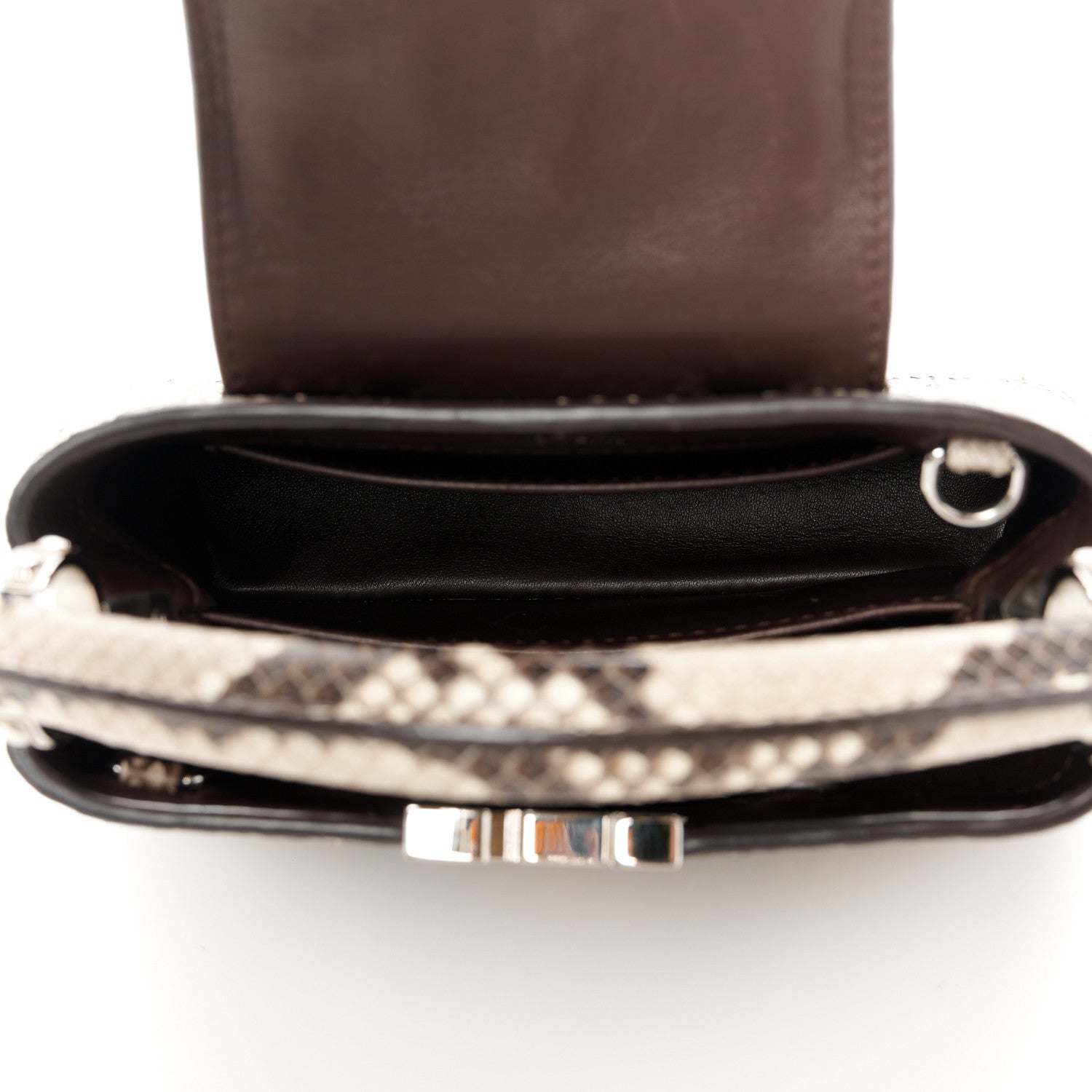 Louis Vuitton Snakeskin Capucines Mini Naturel 5 of 9