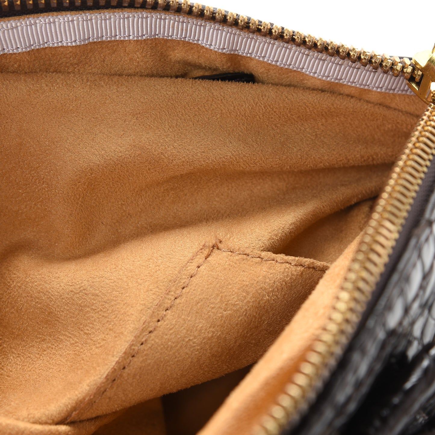 Calfskin Crocodile Embossed Bag