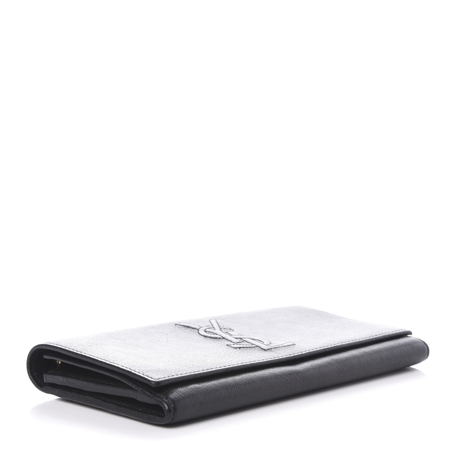 Saint Laurent Chevre Belle De Jour Flap Wallet Black 4 of 7