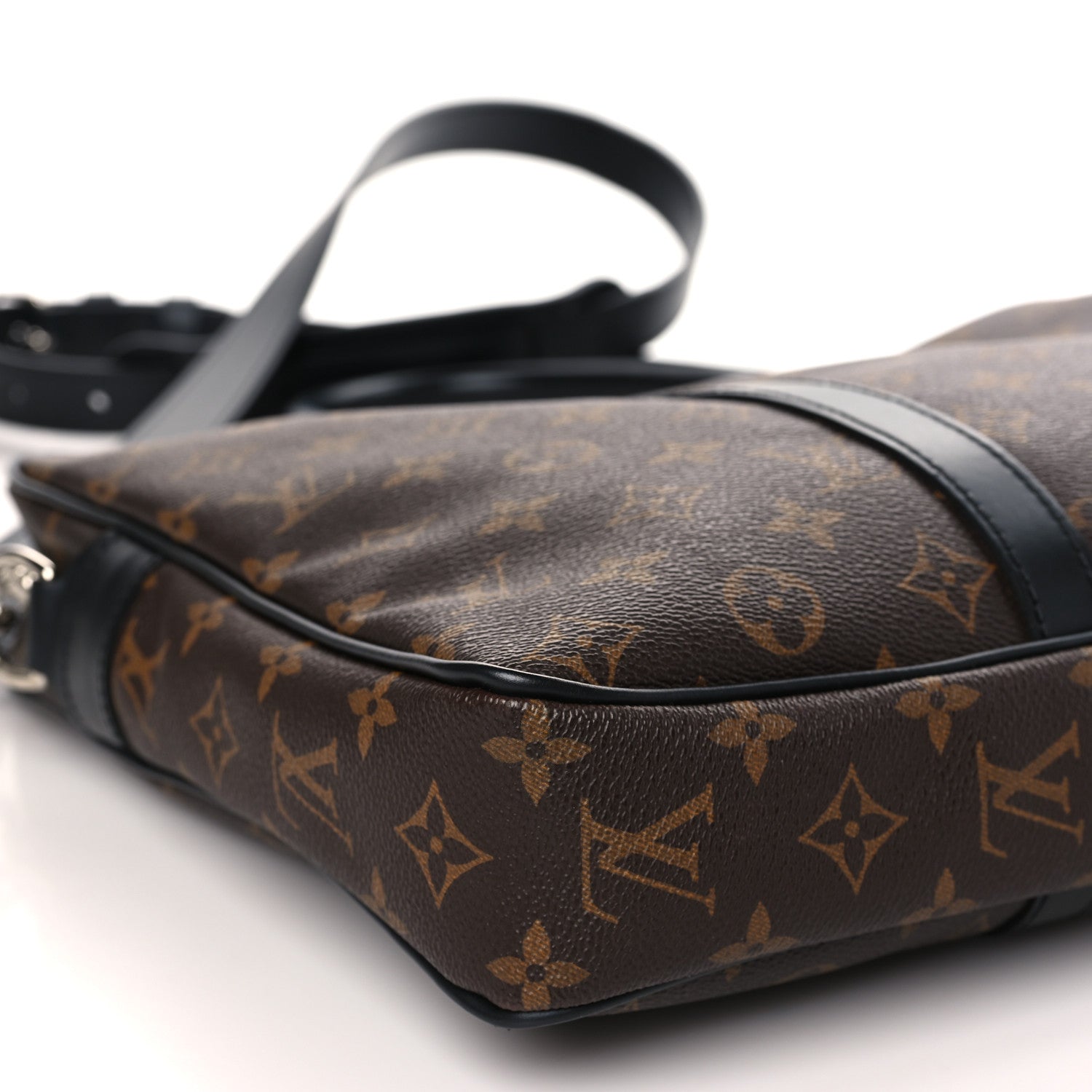 Louis Vuitton Monogram Macassar Porte-Documents Voyage PM 7 of 8