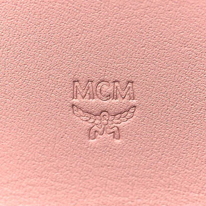 MCM Visetos Large Patricia Wallet On Chain Soft Pink 6 of 11