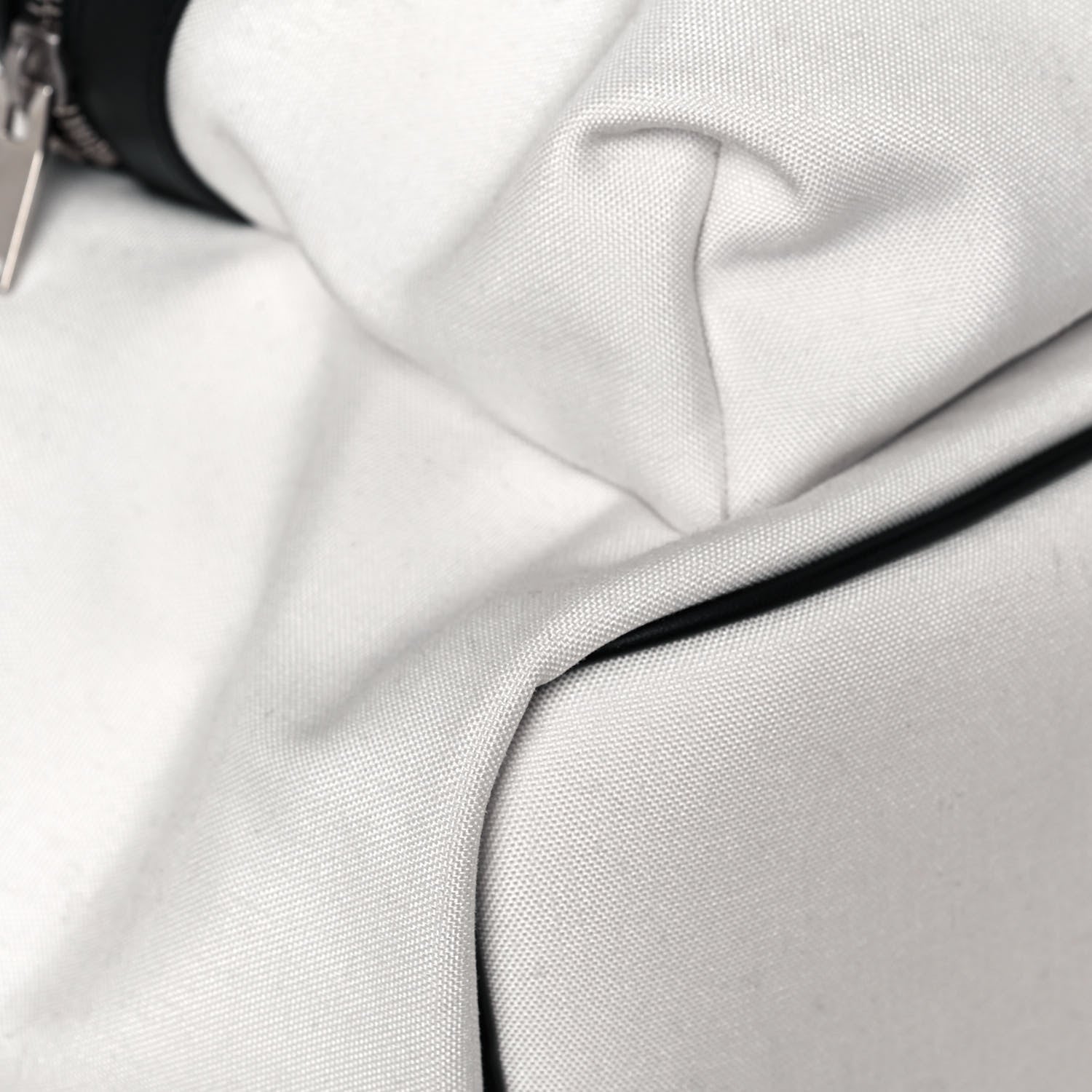 Saint Laurent Canvas Logo City Backpack White 8 of 12