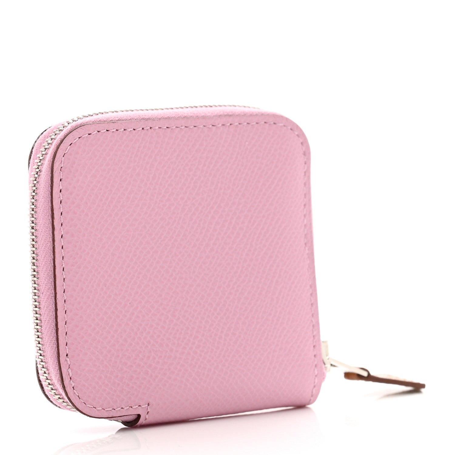 Hermes Epsom Silk'in Coin Purse Mauve Sylvestre 3 of 7