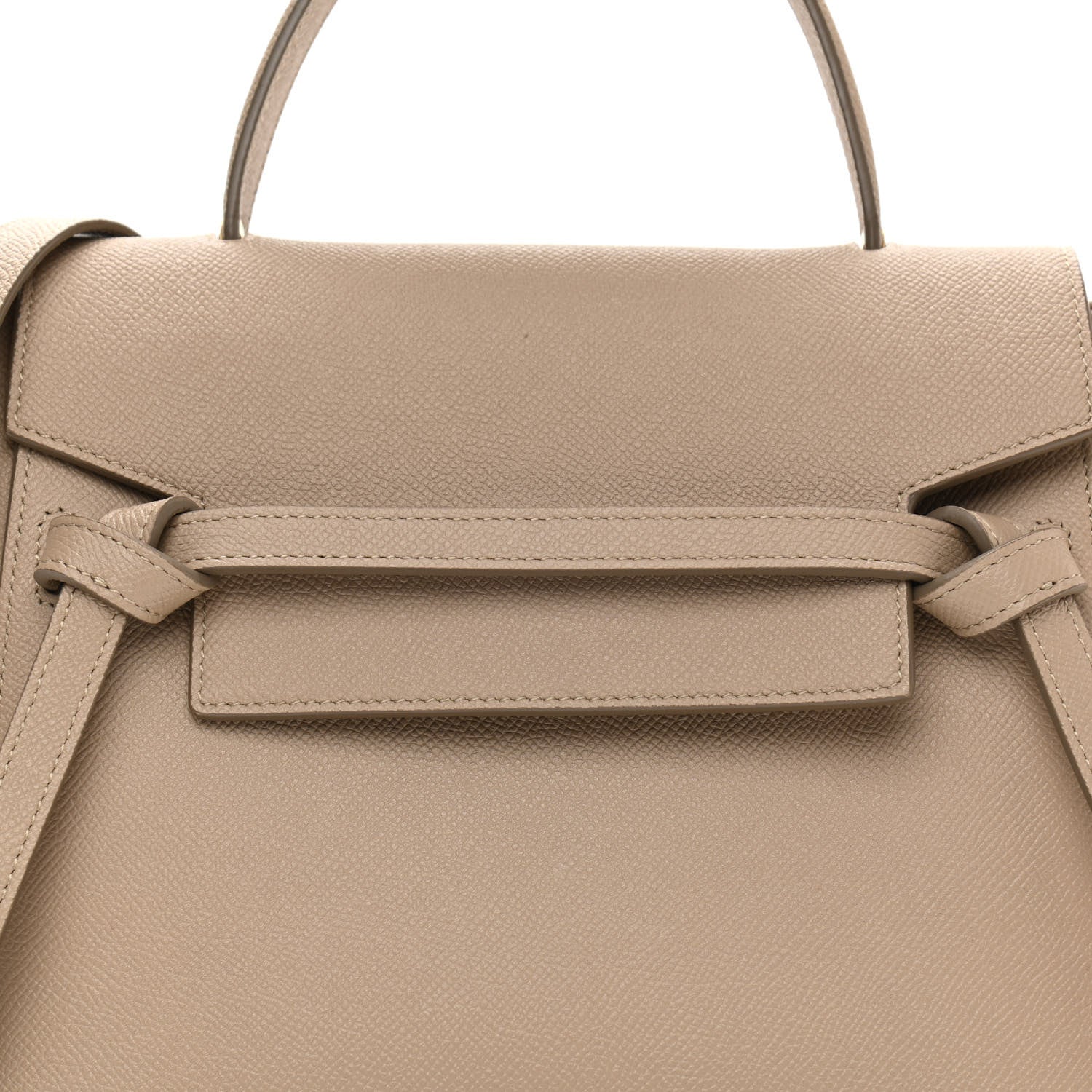 Celine Grained Calfskin Micro Belt Bag Light Taupe 9 of 13