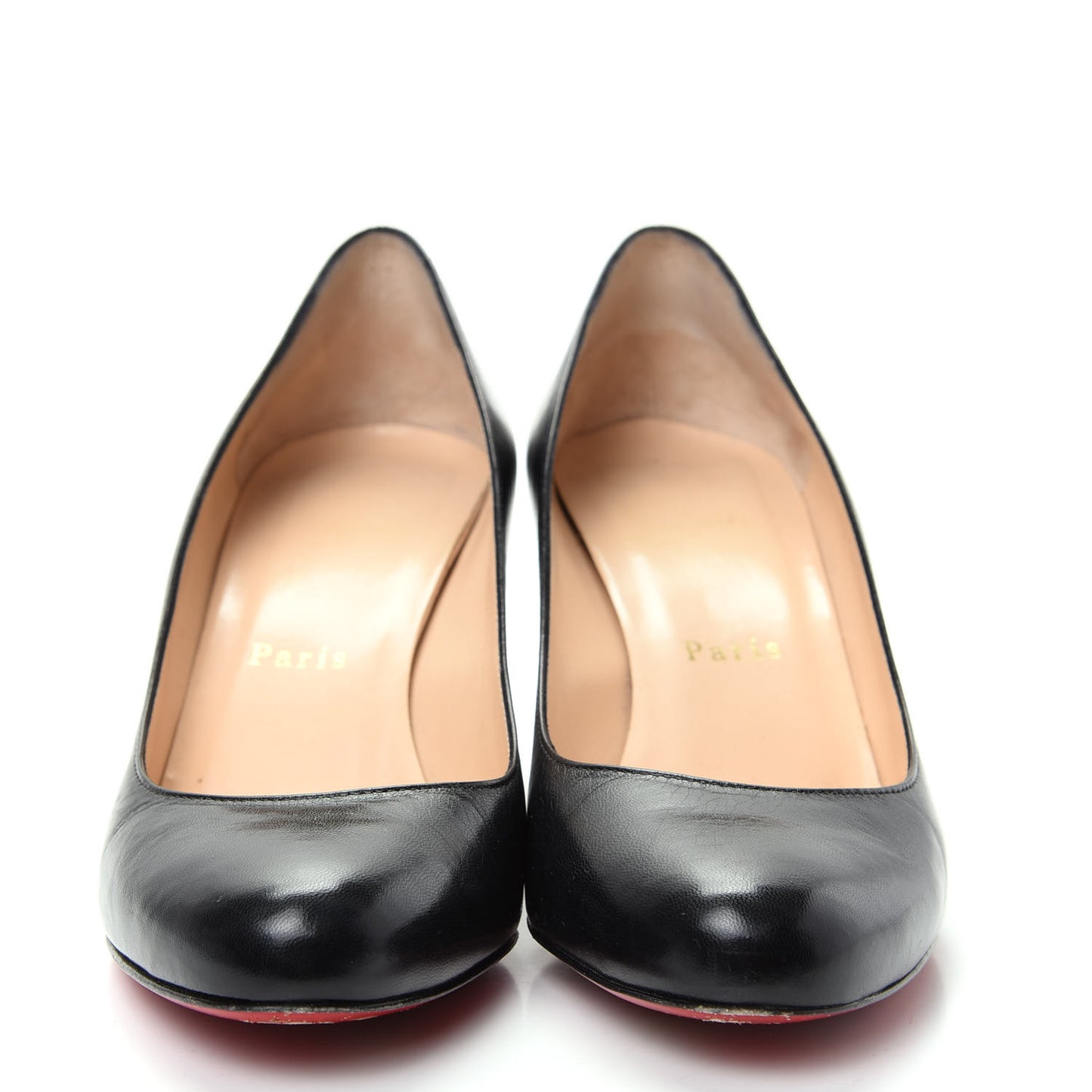 Shiny Nappa Cadrilla 70 Pumps 37.5 Black