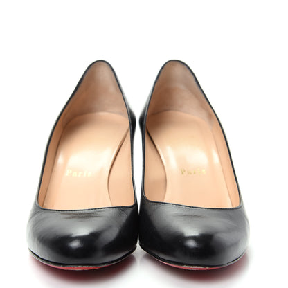 Christian Louboutin Shiny Nappa Cadrilla 70 Pumps 37.5 Black 2 of 9