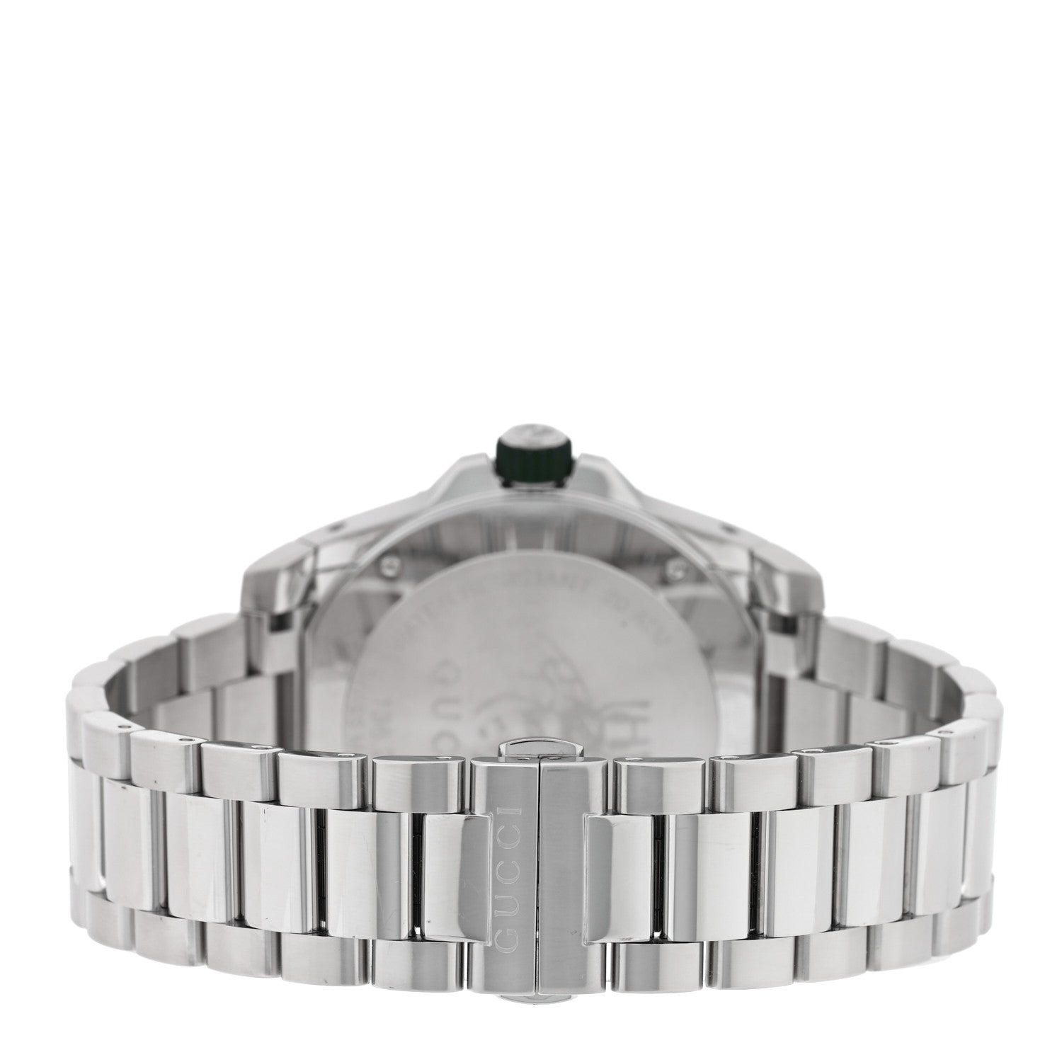 Gucci Stainless Steel 45mm Dive Quartz Watch Green 3 of 5