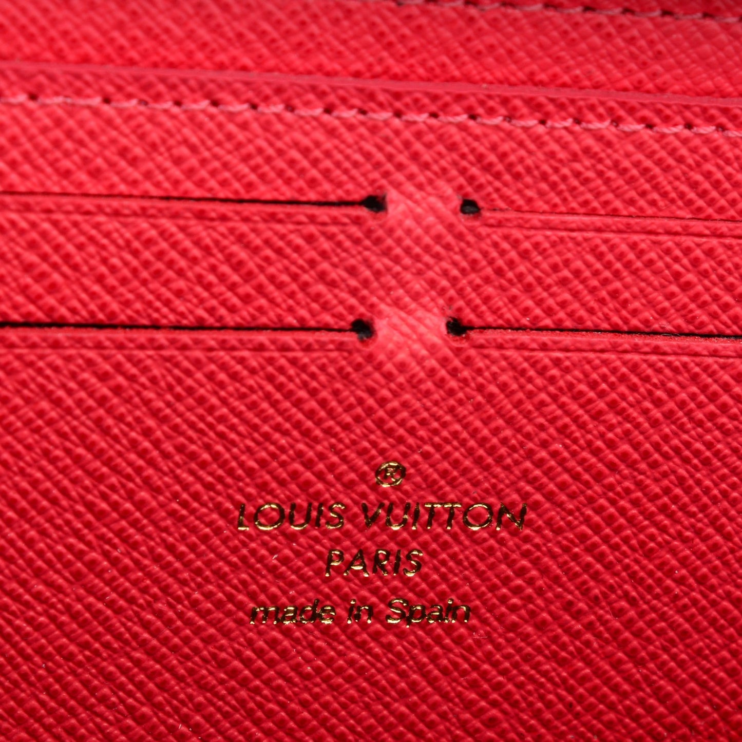 Monogram Clemence Wallet Fuchsia