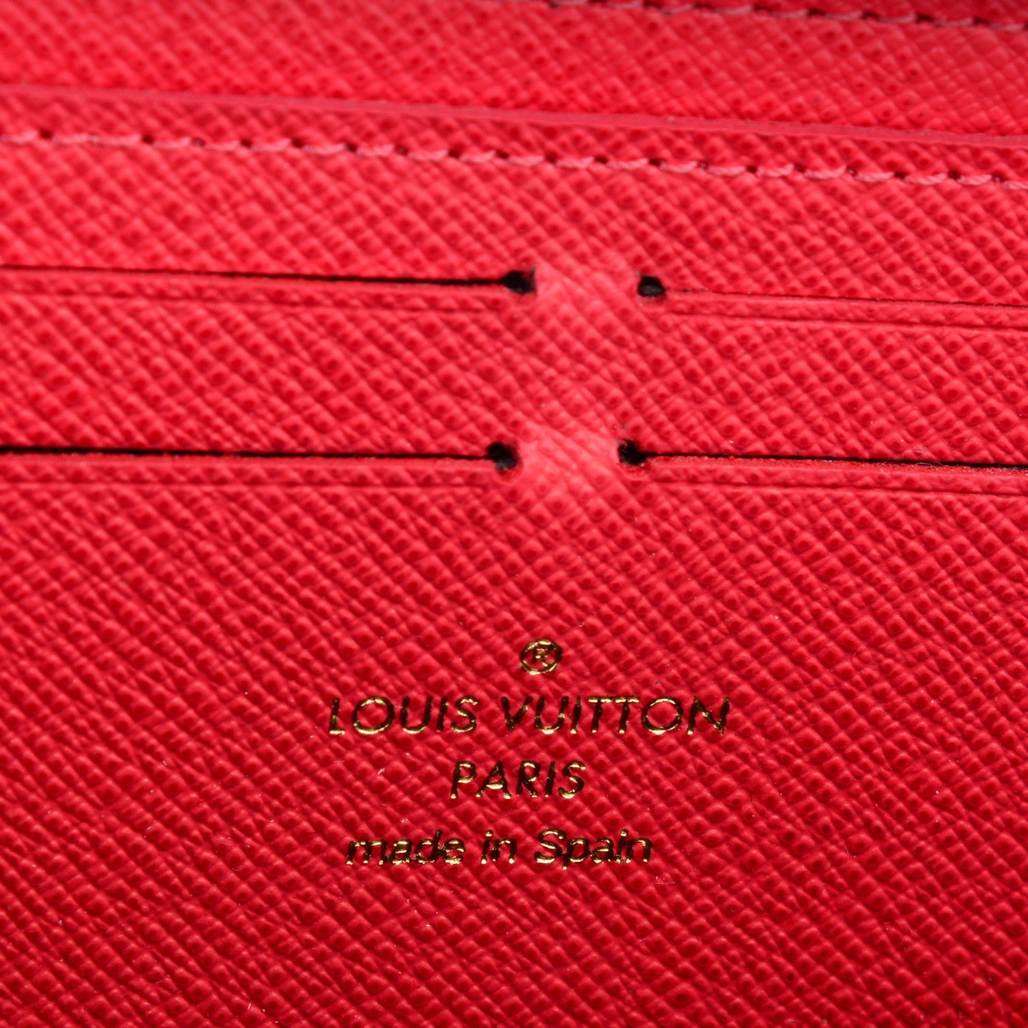 Louis Vuitton Monogram Clemence Wallet Fuchsia 6 of 7