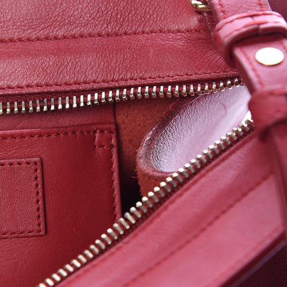 Saint Laurent Calfskin Small Classic Y Cabas Rouge Orient 11 of 19