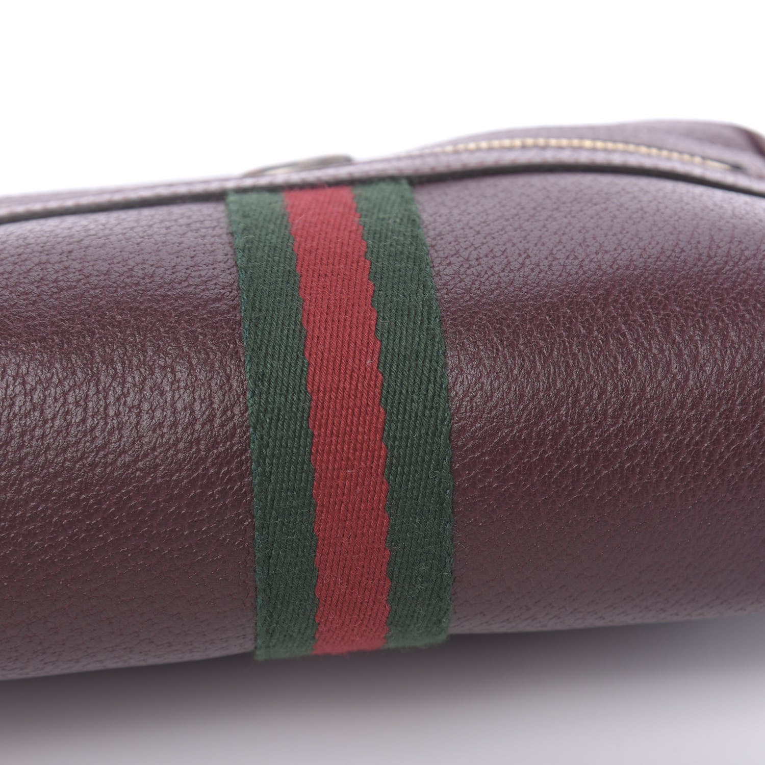Gucci Calfskin Web Mini Ophidia Shoulder Bag Vintage Bordeaux 9 of 11