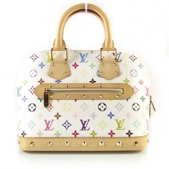 Monogram Multicolor Alma White