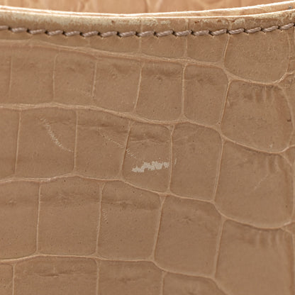 Salvatore Ferragamo Alligator Hobo Cream 14 of 14