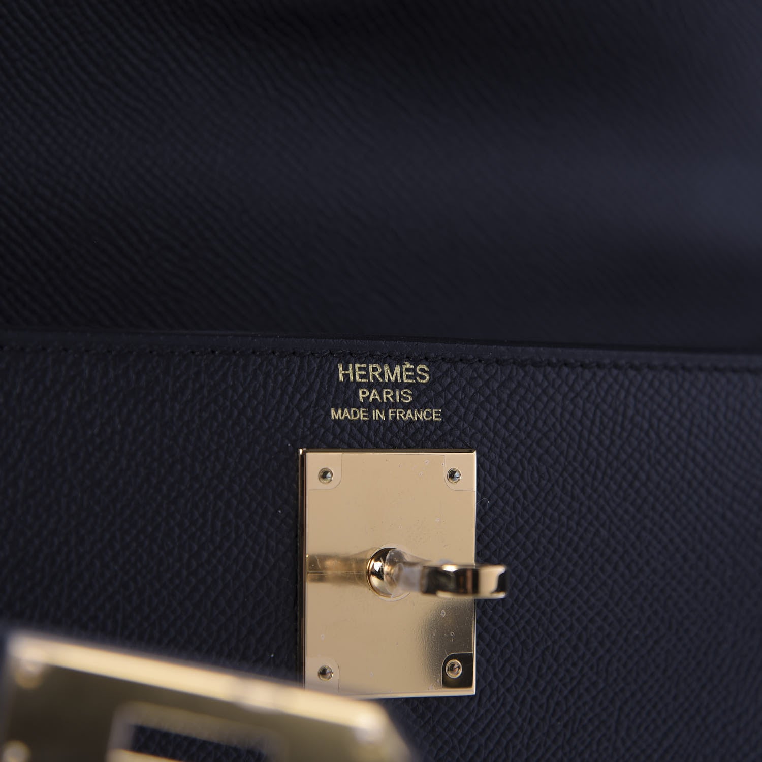 Hermes Epsom Kelly Sellier 32 Black 8 of 10