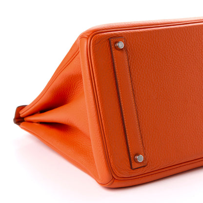 Hermes Togo Birkin 40 Orange 6 of 14