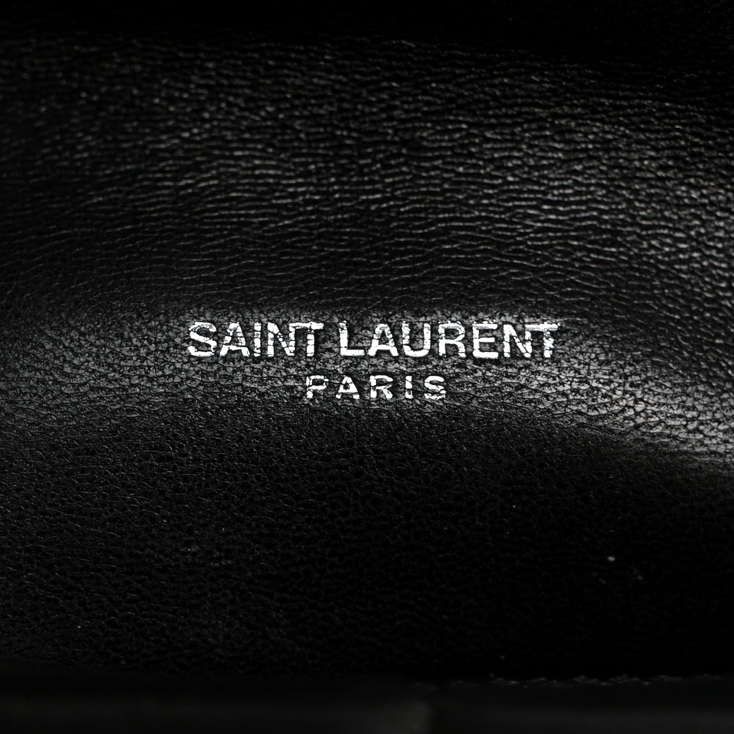 Saint Laurent Lambskin Quilted Toy Loulou Puffer Monogram Chain Satchel Black 6 of 16