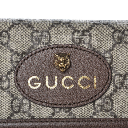 Gucci GG Supreme Monogram Neo Vintage Web Belt Bag Brown 8 of 8