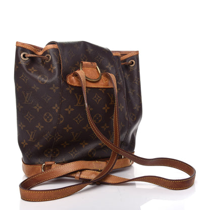 Louis Vuitton Monogram Montsouris MM Backpack 2 of 10