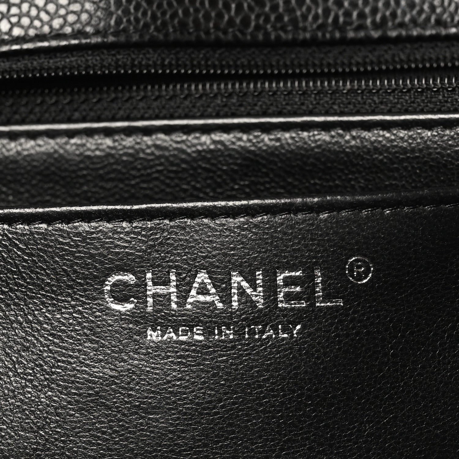 Chanel Caviar Quilted Jumbo Single Flap Black 6 of 10