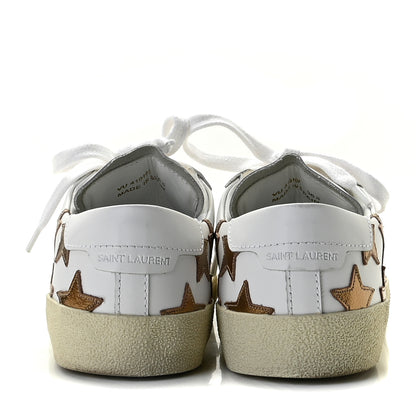 Saint Laurent Nappa Star Court Sneakers 36.5 Off White 5 of 11