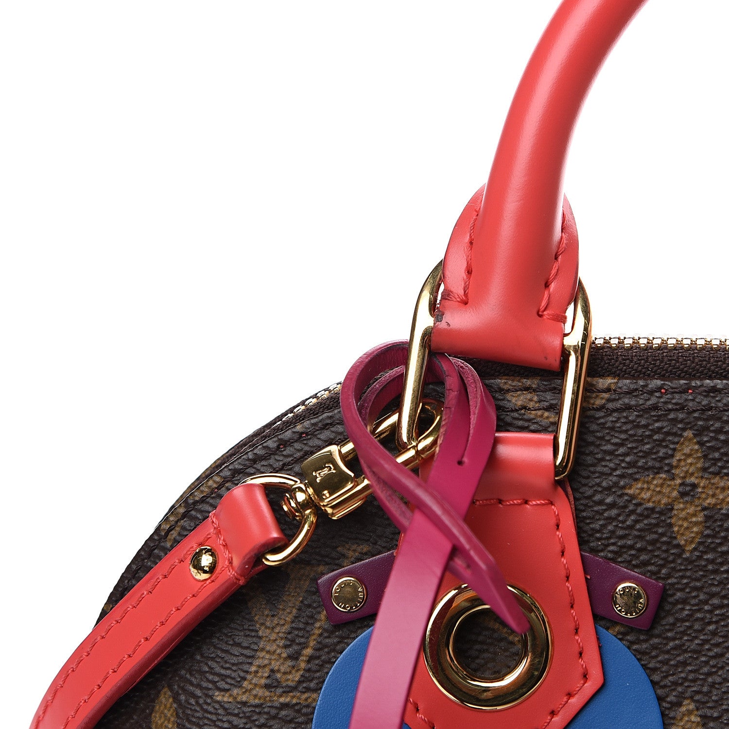 Louis Vuitton Monogram Totem Alma BB Flamingo 8 of 10