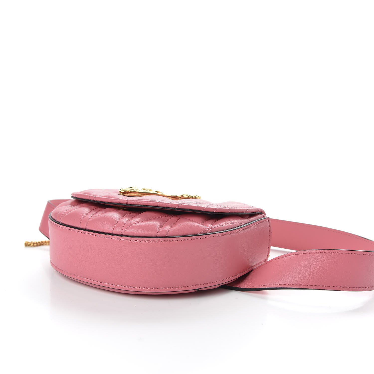 Versace Nappa Quilted Virtus Belt Bag Pink 5 of 9