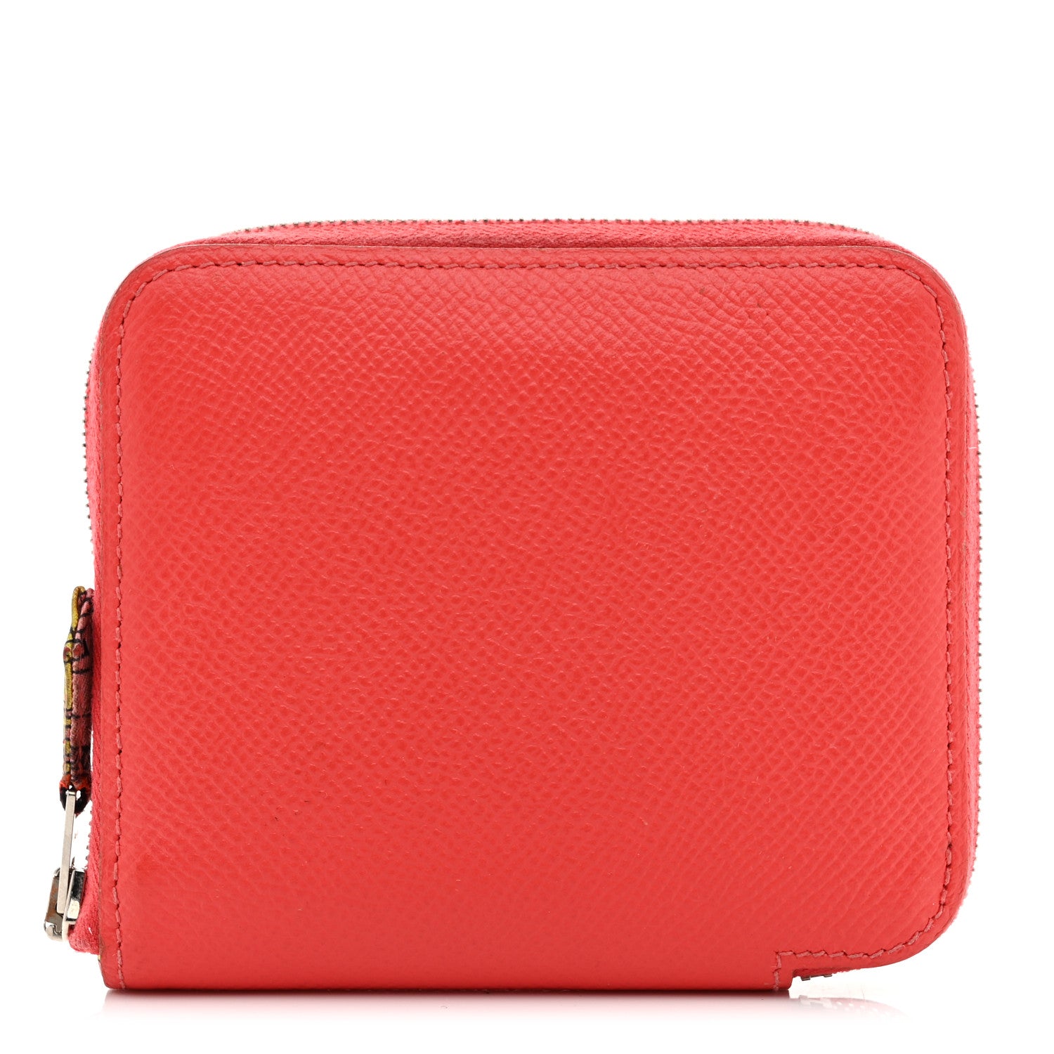 Hermes Epsom Silk'in Compact Wallet Rose Jaipur 1 of 7