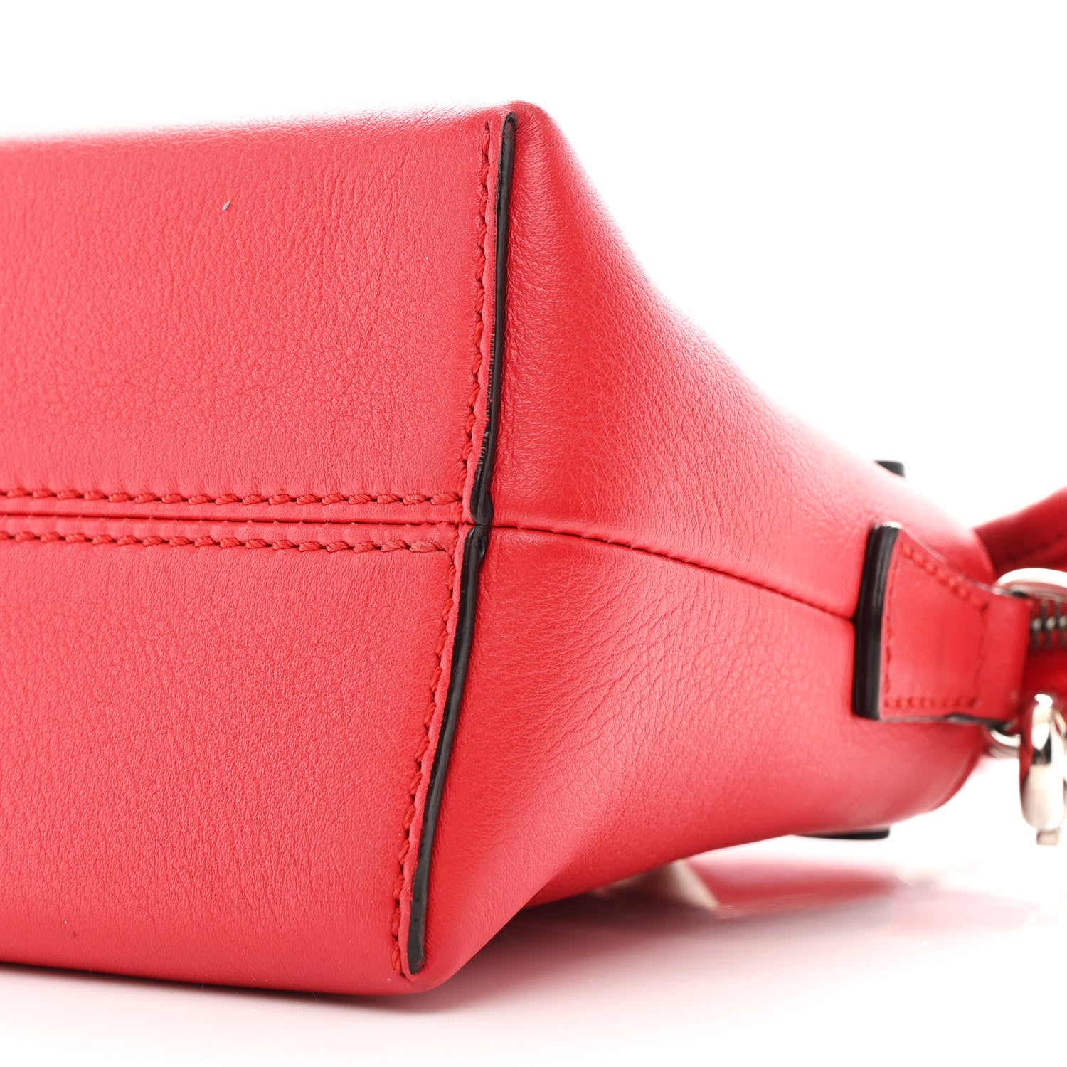 Fendi Vitello Dolce Studded Mini By The Way Boston Bag Fragola 10 of 10