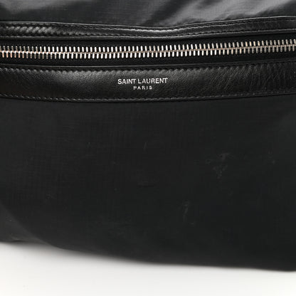 Saint Laurent Nylon City Fold Up Backpack Belt Bag Black 36 of 37