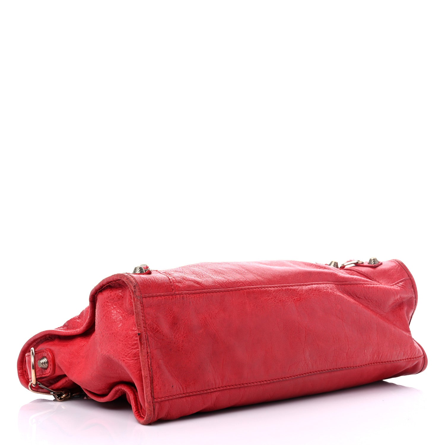 Balenciaga Agneau Giant 12 Rose Gold Hardware City Rouge Coquelicot 3 of 26