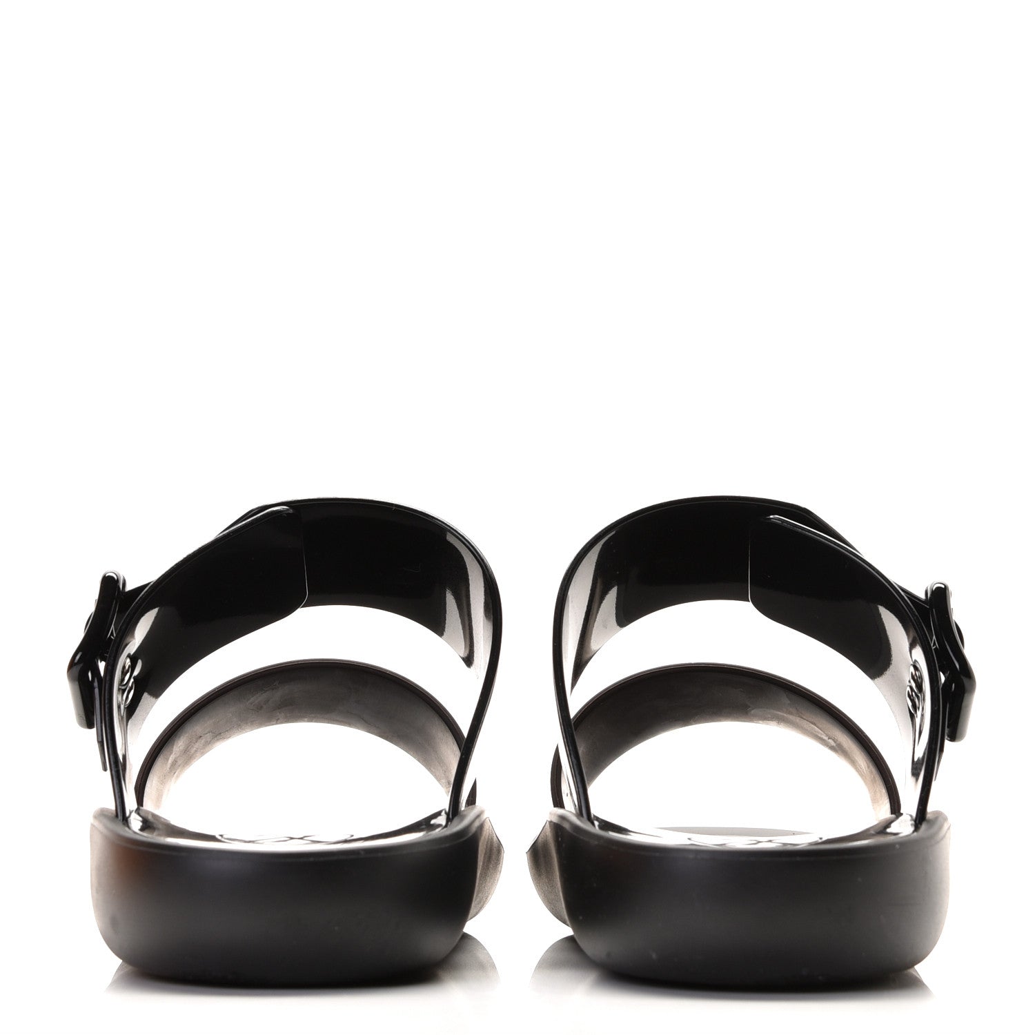 Louis Vuitton Monogram Sunbath Flat Mule Sandals 37 Black 6 of 12