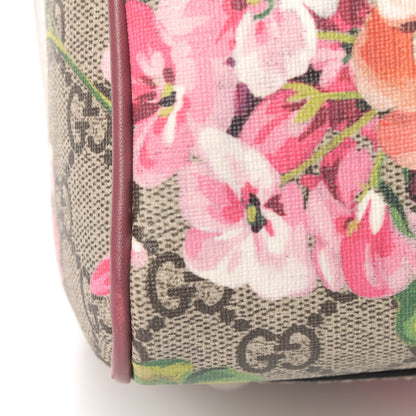 Gucci GG Supreme Monogram Blooms Small Boston Beige Multicolor Dry Rose 5 of 5