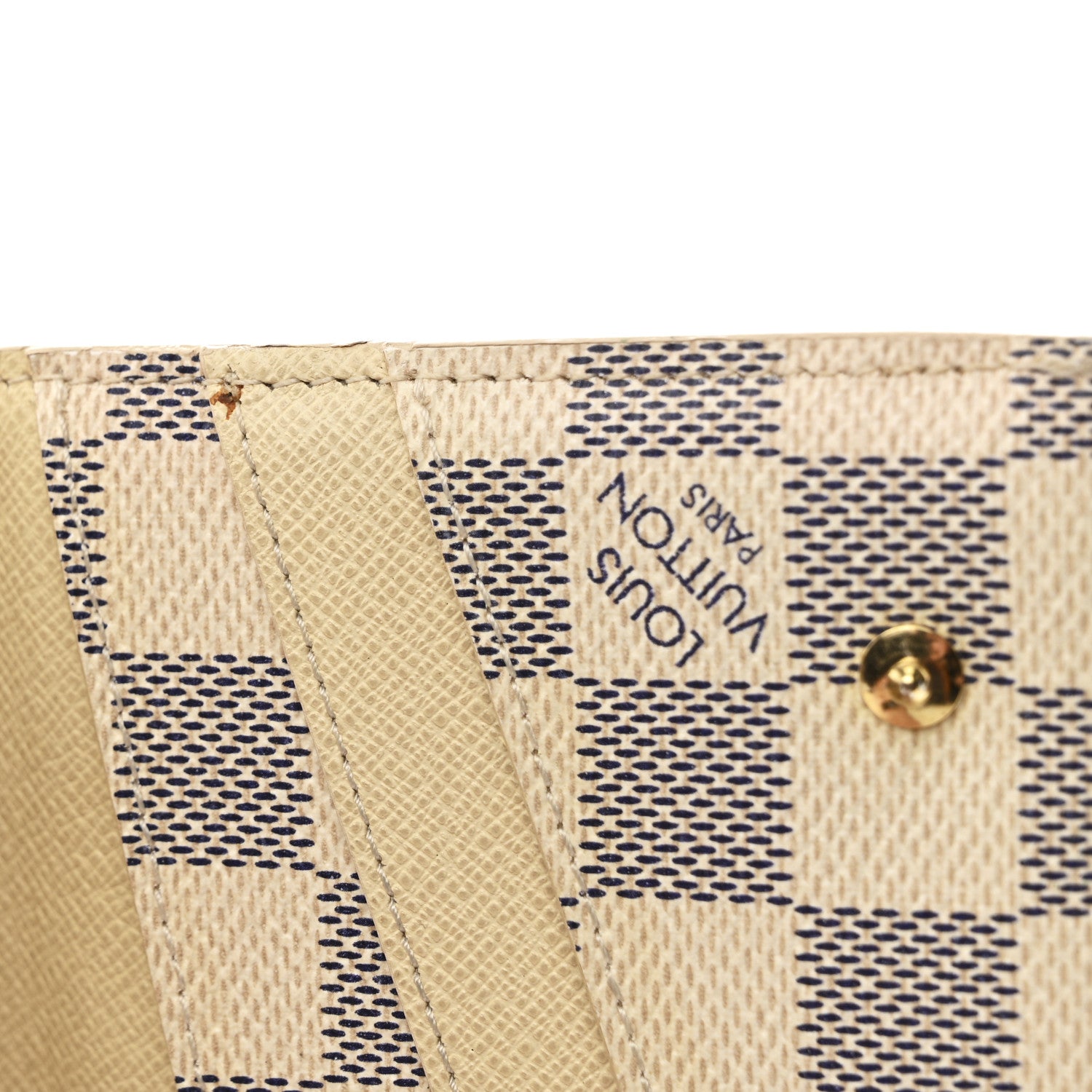 Louis Vuitton Damier Azur Long Origami Wallet 10 of 11