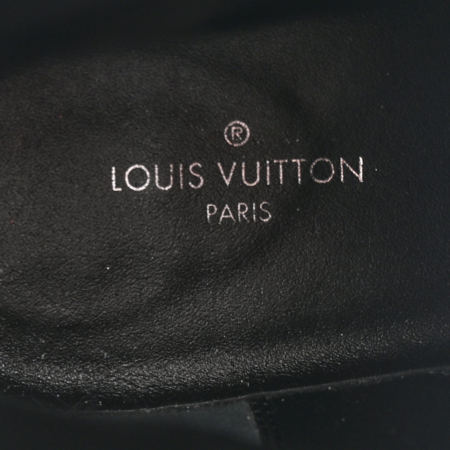 Louis Vuitton Calfskin Monogram Wonderland Flat Ranger Boots 36 Black Red White 7 of 15
