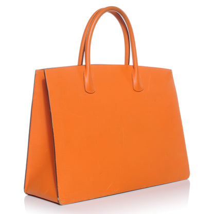 Hermes Courchevel Whitebus 40 Orange 4 of 10