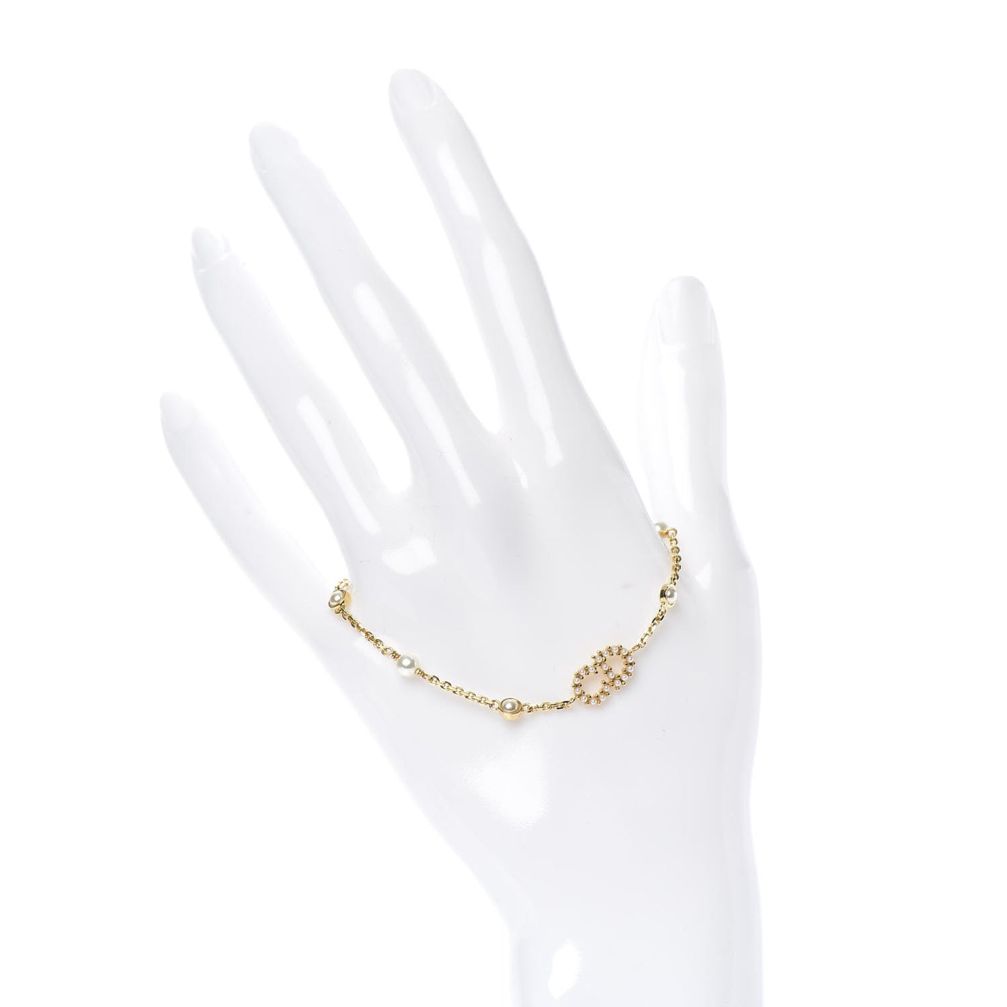 Pearl Clair D Lune Bracelet Gold